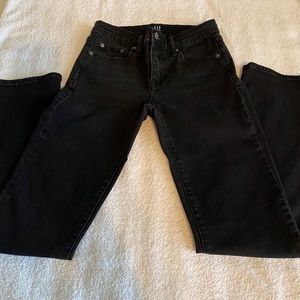 Gap Classic Straight 26Reg. Black Jeans like new!